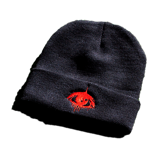 LOGO BEANIE // RED