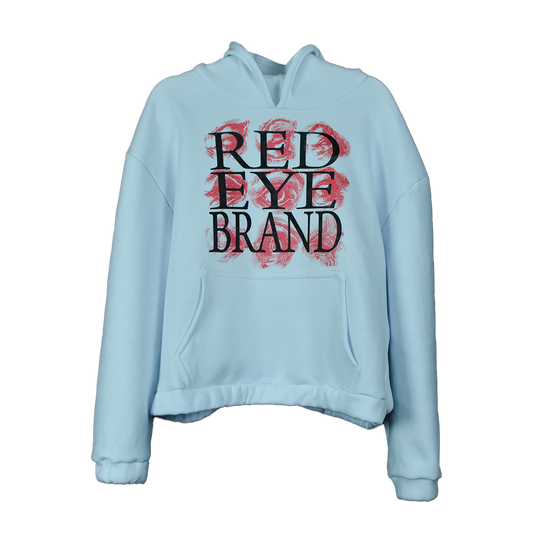 VISUAL IDENTITY HOODIE // METALLIC RED